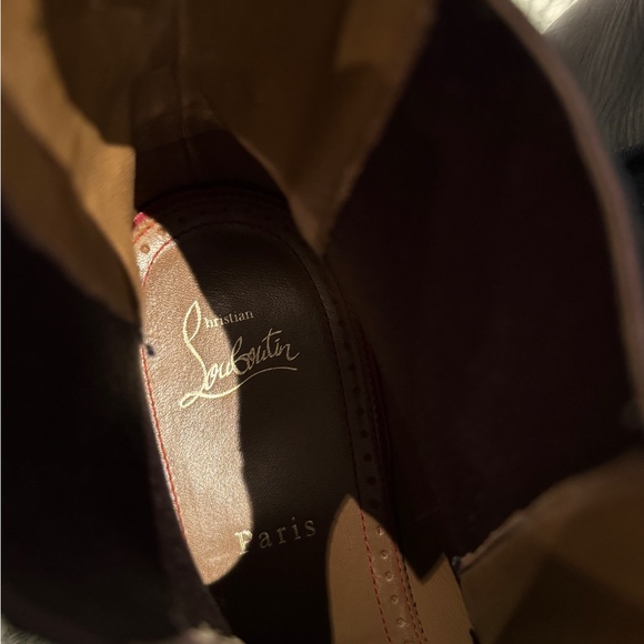 Men’s Christian Louboutin Melon Leather Chelsea Boot - Picture 4 of 4